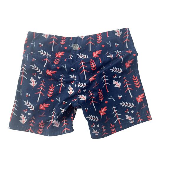 I Am Becoming IAB MFG No Ride Womens Medium 8 Pull On Shorts Crossfit Blue #5440 - Picture 6 of 14